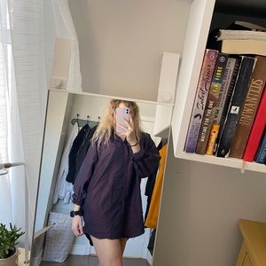 Oversized men’s shirt/dress